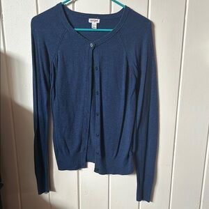 Cat & Jack Navy Blue Cardigan Sweater